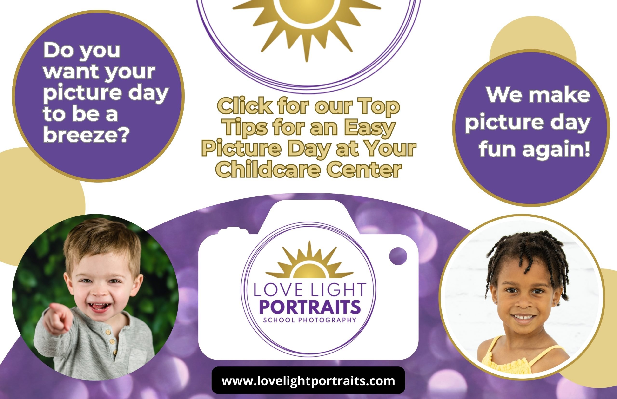 Click for top tips for an easy picture day